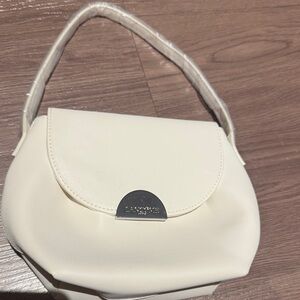 Elegant Lancôme Cream Handbag